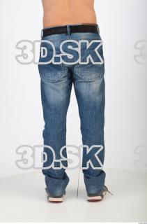 Leg reference blue jeans of Orville 0005